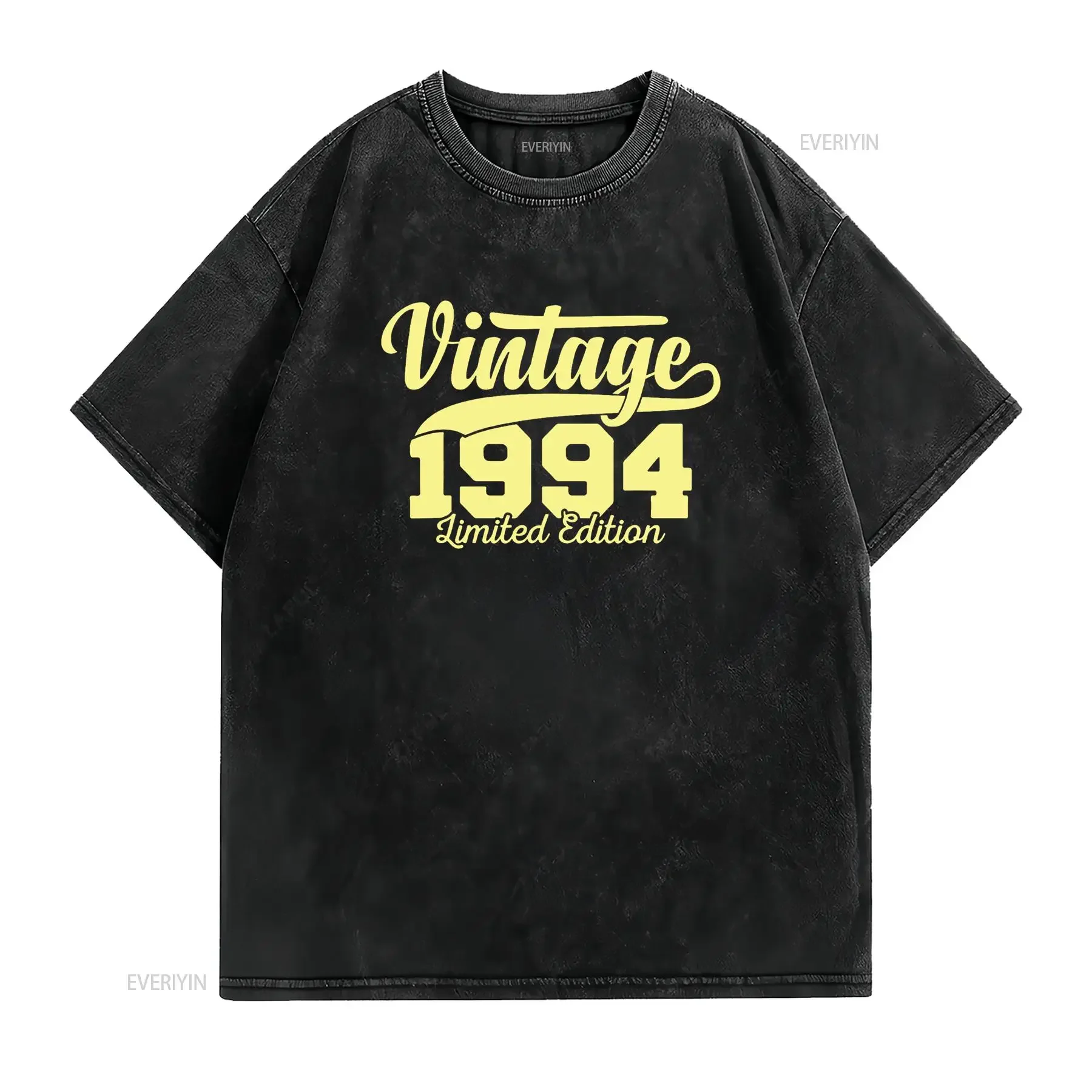 Vintage 30th Birthday Decorations Men Funny 1994 30 T Shirt vintage Washed Comfortable Slightly Casual Versatile homme Unisex