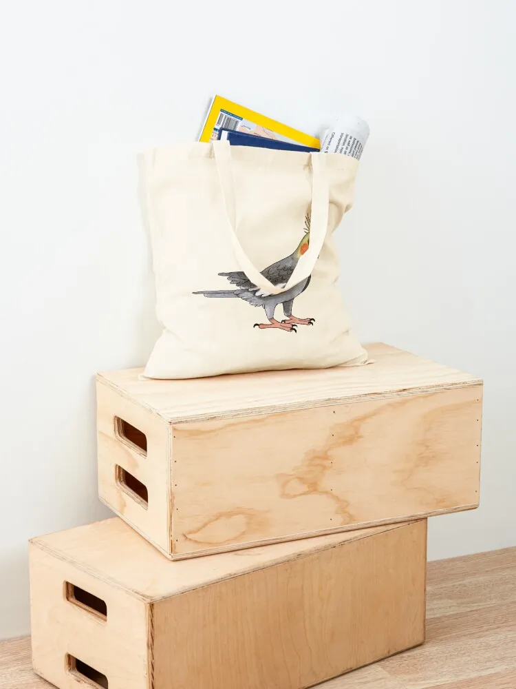 Cockatiel bird Tote Bag hand bags ecological bags Women's handbag tote bags men