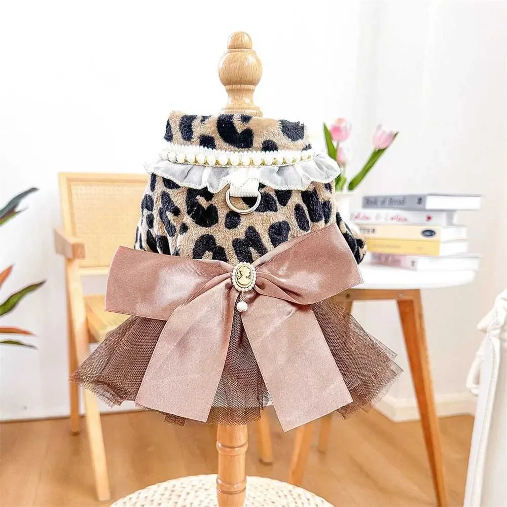 مجموعة فساتين الزفاف الصيفية الفاخرة الراقية للكلاب والقطط فستان توتو كلب أليف ملابس للكلاب والقطط