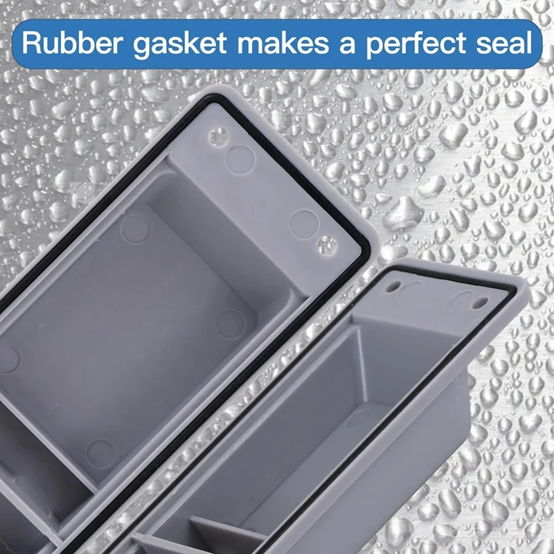 

A46T 8pack Shipping Container Air Vent Kit Heavy Duty Shipping Container Accessories Flow Ventilation Kit