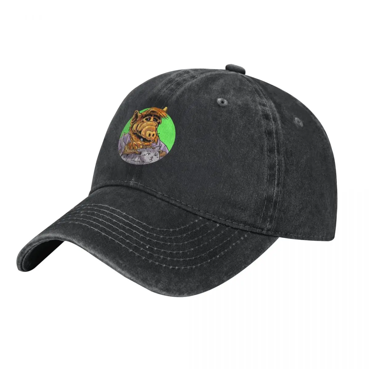 

Cartoon Baseball Cap Men Hats Women Visor Protection Snapback A-ALF Caps