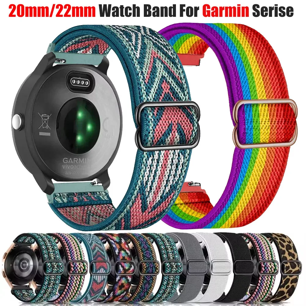 �y�Z�[�����z20mm 22mm �i�C�����X�g���b�v Garmin Vivoactive 6 5 Venu 4 3 2 45mm/Forerunner 55 165 158 245 255 265 645 970 745 570�p �҂ݍ��݃��[�v