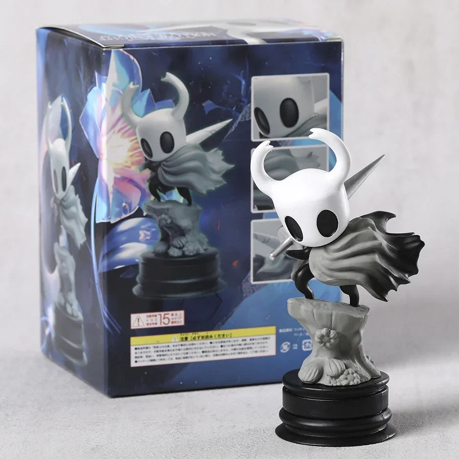 Hollow Knight -10CM Little Knight Model Anime Buatan Tangan, Aksesori Game, Sasis, Buatan Tangan, Patung