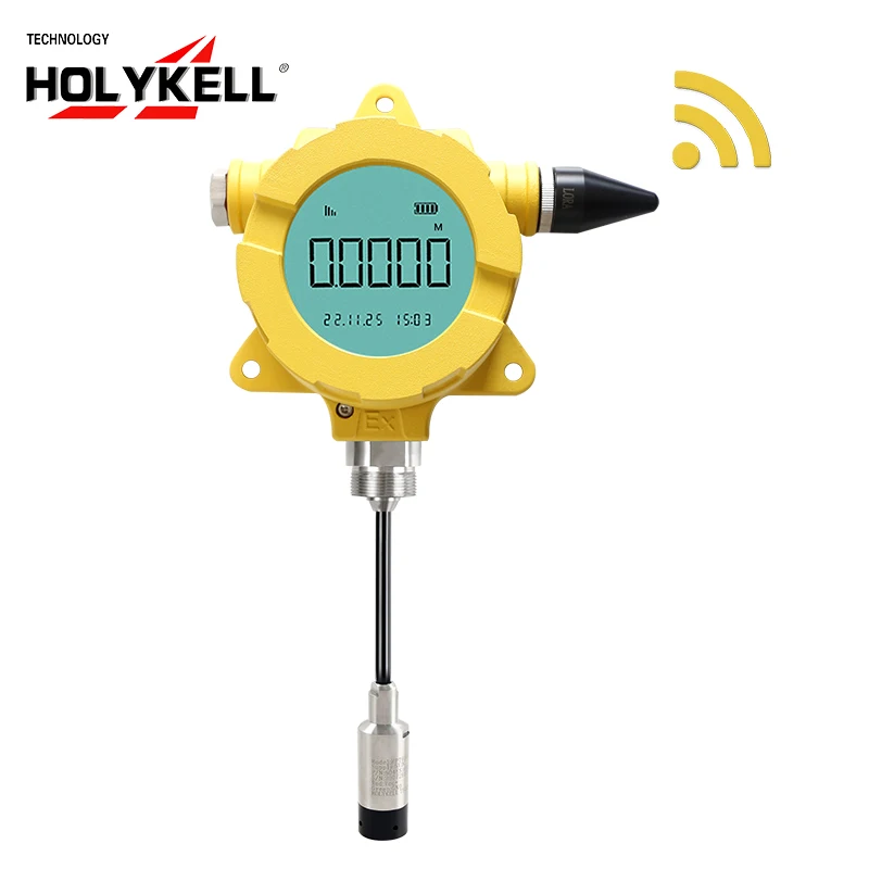 Holykell lora lorawan underground wireless tank level monitoring