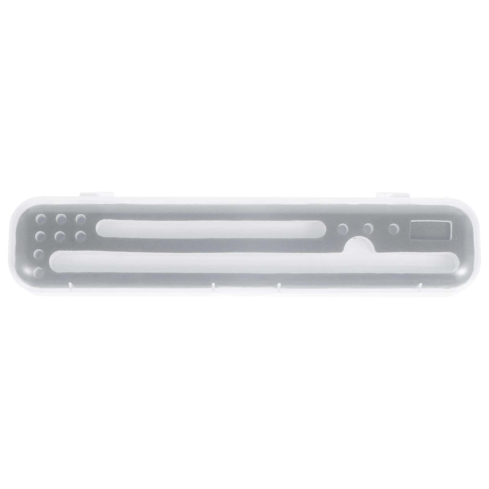 

Plastic Stylus Pen Box Multiple Slots Accessories Buckle Design Easy Storage Travel Case Safe Environmentally Friendly Stylus