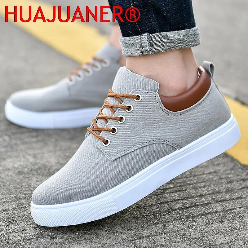 Canvas Sneakers Male Boys Casual Comfortable Shoes Student Tenis Large Size 45 46 47 Platform Sneakers Man Autumn Shoes