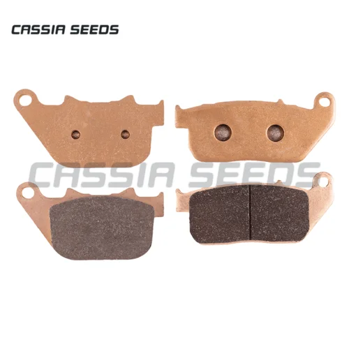 Pastillas de freno sinterizadas de metal para motocicleta Harley XL 883 C Sportster Custom N Iron R Sportster