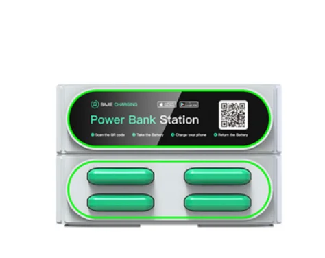 New arrivals 4 slots power rental station charging station for Business Hotel Bar Cafe