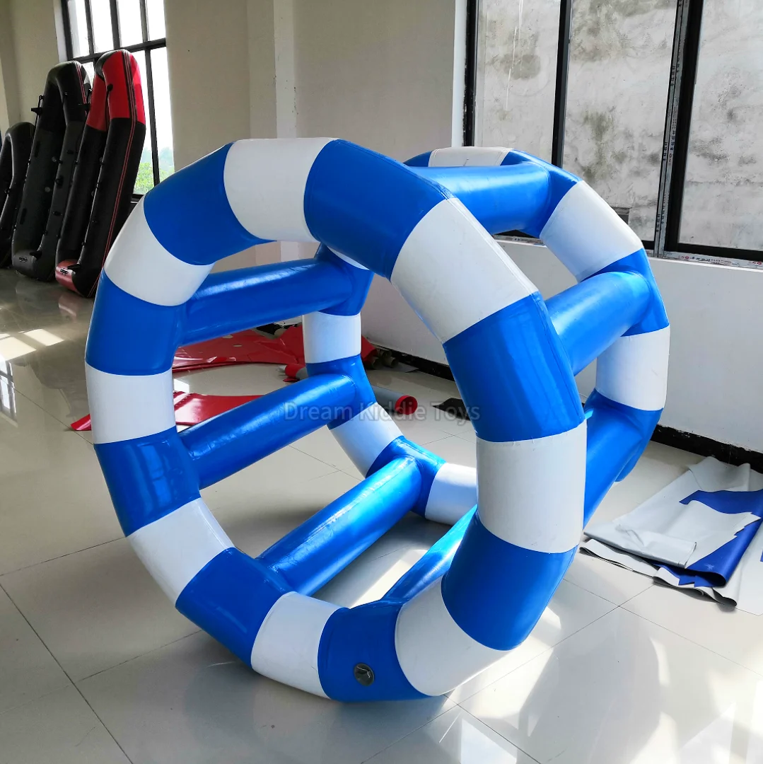 

popular Commercial inflatable toy set Custom trampoline inflatable float doughnut bouncy castle interactive games bounce house