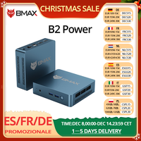 BMAX B2power 2025 Intel 5205U Latest Version 8GB + 256GB SSD 2.4GHz 5GHz dual WiFi band Windows 11 pro