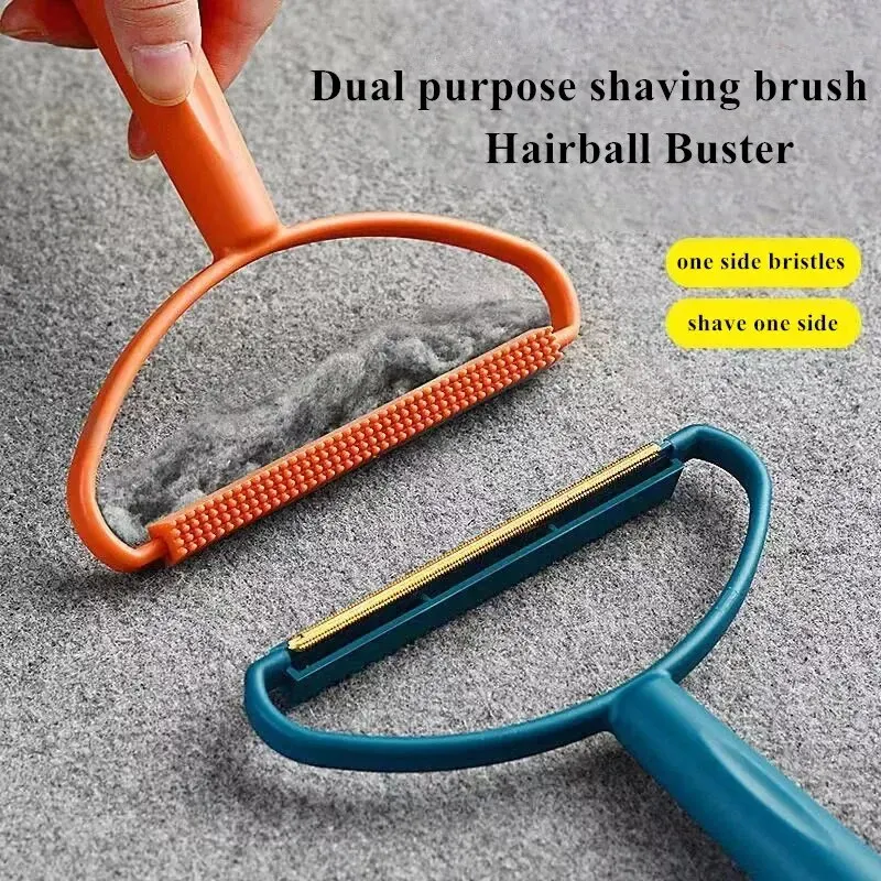 Manual Clothing Lint Remover Home Use Plastic Metal Material No Battery Required Coats Hats Lint Trimmer