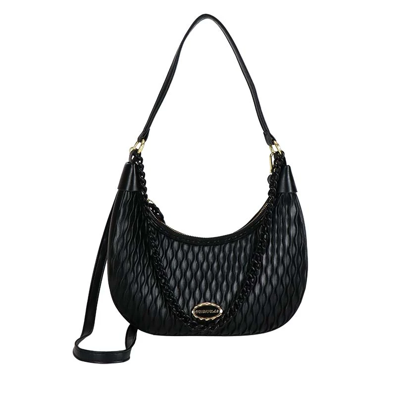 

New women's Chain shoulder bag crossbody bag handbag bag luxury women Pleated Tote Bags Сумки на плече sacs carré