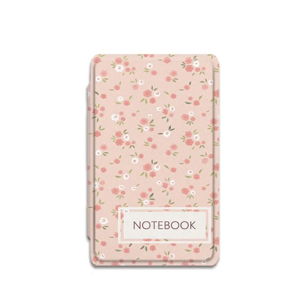 Floral Pattern Magnetic Case Anti-fall Anti Scratch Protective Cover Colorful Shockproof Folio Shell for XTEINK X4/X3