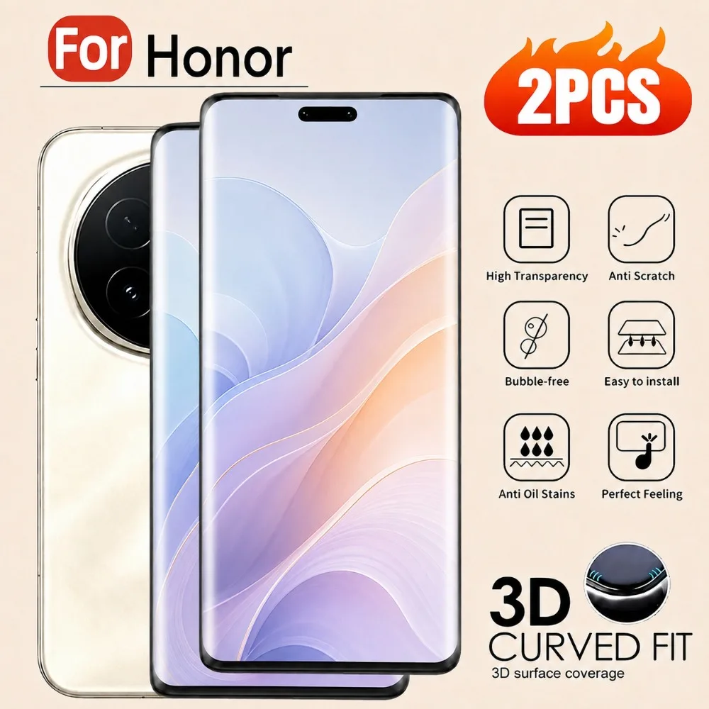 2 Stück Ultra-Klare Hydrogel-Folie für Honor Magic 8 7 6 5 Pro Lite X9C X9A Displayschutz für Honor 600 500 400 Pro 400 200 Lite