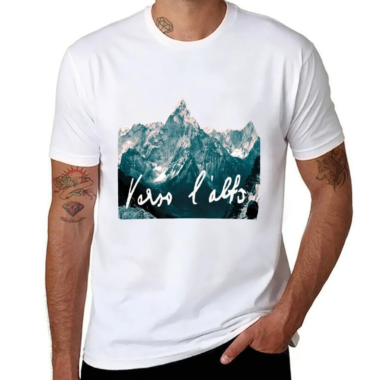 

To the Heights! T-Shirt man graphic t shirt t shirt man luxury T-Shirt