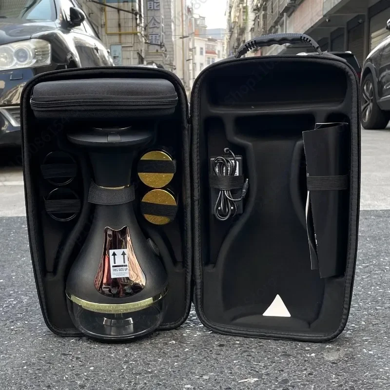 Arab hookah, electronic pot, rechargeable, electronic hookah, environmentally friendly hookah, high-end outdoor hookah view 3