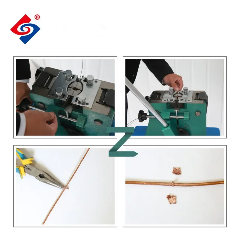 Shanghai SZ-3T Copper aluminum brass wire cold pressure welding machine sealing machine