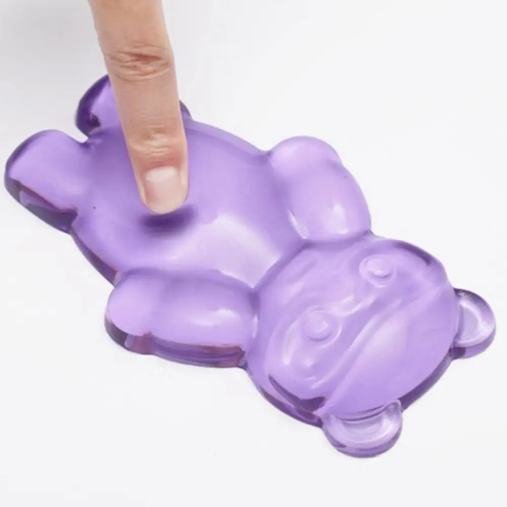 Alfombrilla de ratón de oso de dibujos animados a prueba de agua, diseño bonito, reposamanos, alfombrilla de ratón antideslizante, cómoda almohadilla de muñeca para ordenador de Material suave