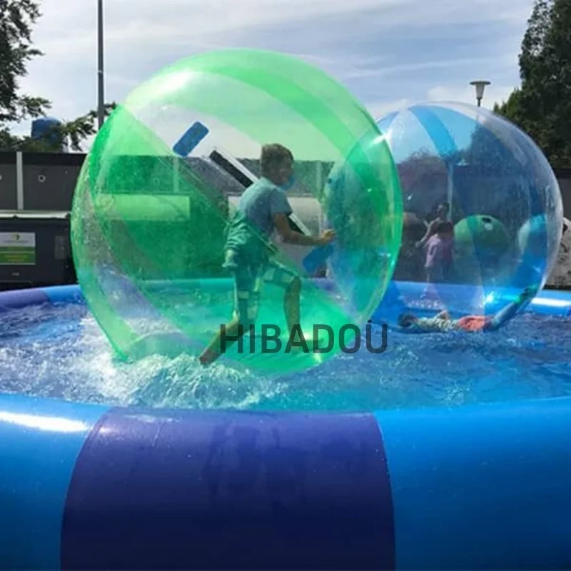 2m Dia Water Walking Ball Inflatable Water Walking Ball Zorb Ball Human Hamster Inside Dancing Ball On Sale