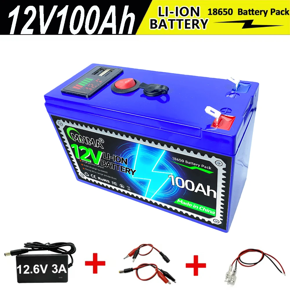 12V 100Ah Lifepo4 D…