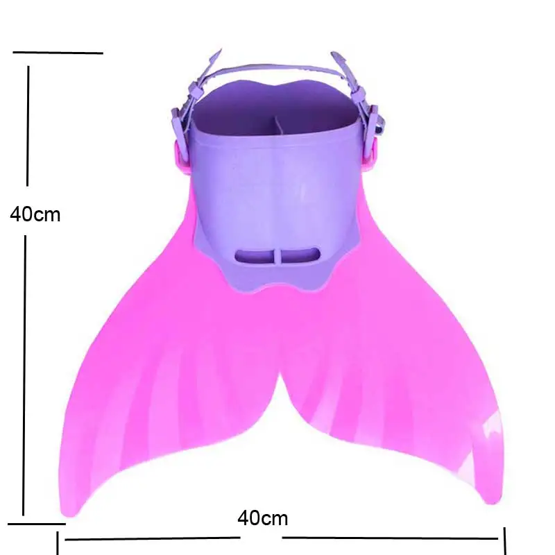 3-12 Years Girls Swimming Mermaid Tail Bikini Bathing Suit Flippers Head Garland Children Mermaid Beach Swimsuit Cosplay
