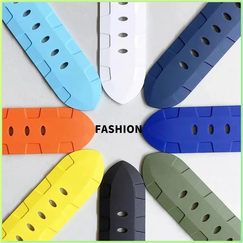 Replacement Fluororubber Strap for Panerai Luminor Submersible PAM441 | Lightning Edition Waterproof Dive Band