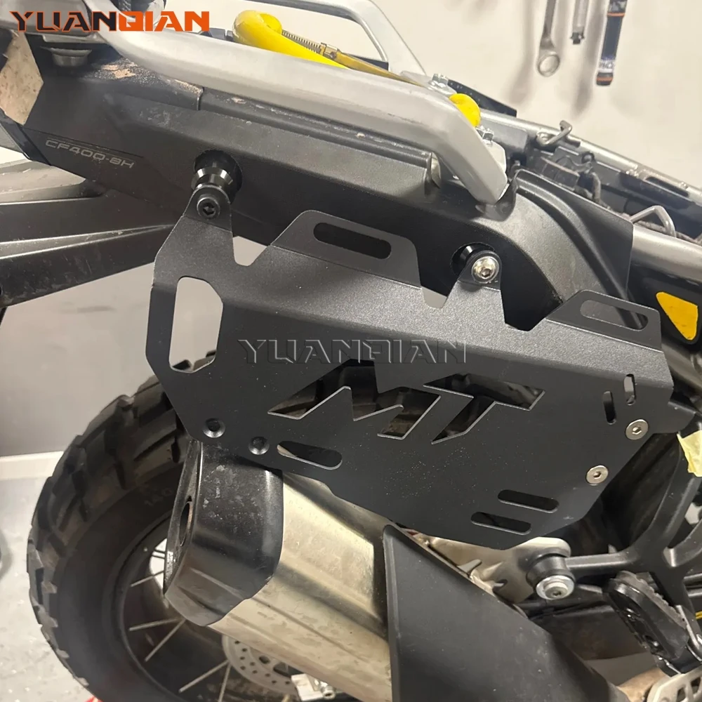 ل CFMOTO 450 MT 450 450MT 2024 2025 2026 دراجة نارية السرج الجانب صندوق قوس تخزين أكياس رف أمتعة Sidebox حقيبة بين قوسين
