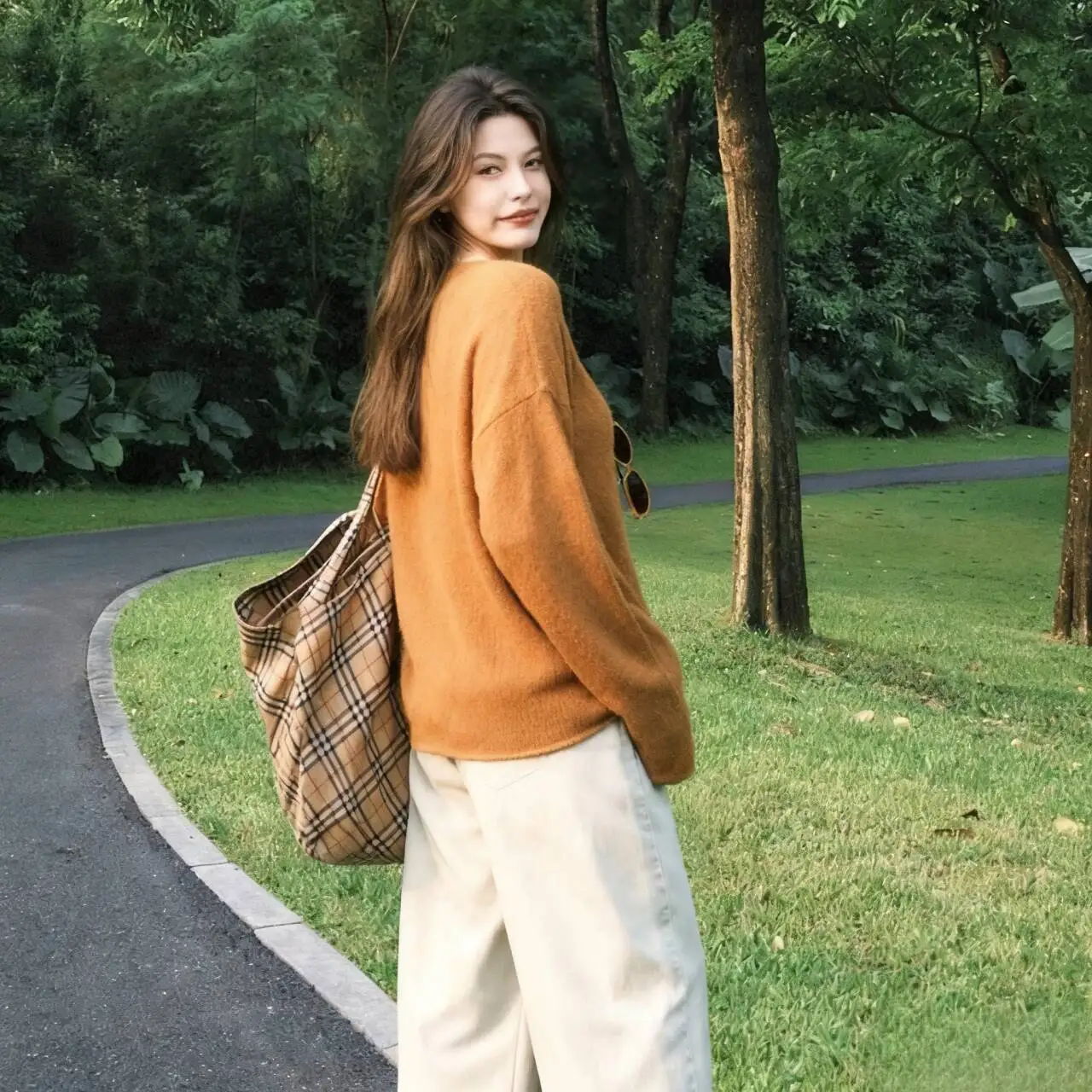 

Свитера Джемперы Пуловеры Женщины Де Льон Панк Работа Выреза Свободное Искусство Водолазка в стиле вестерн Флис Кашемир Современный осенний свет BF