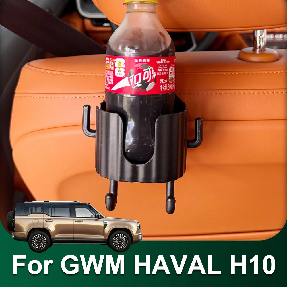 Fit For GWM H10 HAVAL H10 Seat Back Hook Cup Holder ABS Material Car Modification Parts Multi Functional Storage Rack