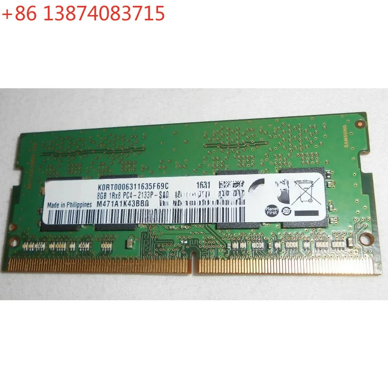 For 8G 1RX8 PC4-2133P-SA0-10 DDR4 2133 notebook M471A1K43BB0-CPB 8GB