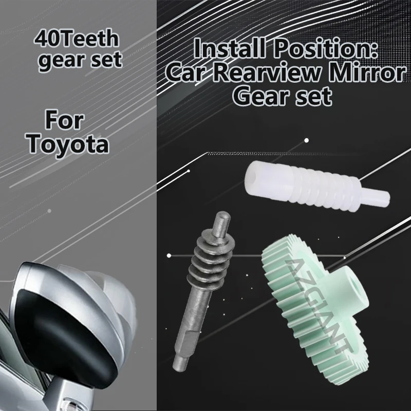 

Car Fold Mirror R L gear assembly For Toyota HILUX REVO MK8 VIGO IMV 2015-2020/Hilux Rocco 2017-2020/Avanza F650 Veloz 2016-2021