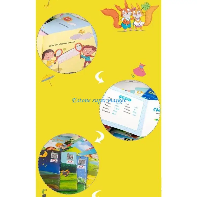 090b Livres développement pour enfants pour nourrissons / bébés Reading & Expression Capacité Formation Enfants English Livre