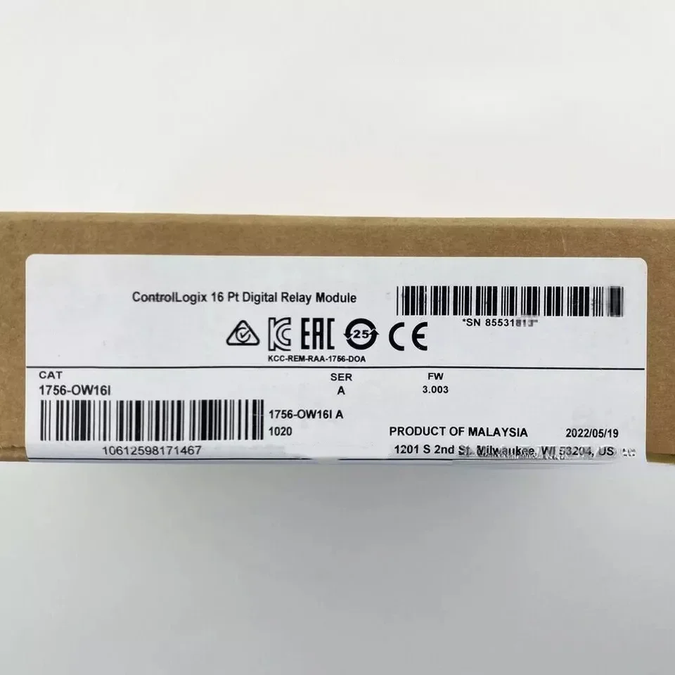 

New ControlLogix Digital Relay Module 1756-OW16I Series A for Electrical Equipment