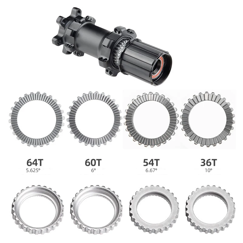 36T 54T Star Ratchet SL 54 TEETH for DT 54T Bicycle Hub Service Kit for Swiss MTB Hub Gear Bicycle Parts