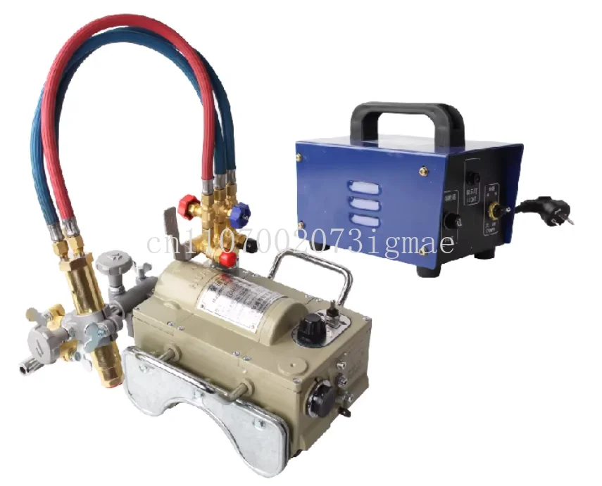 CG2-11 Magnetic Pipe Cutting Machine Semi-automatic Steel Pipe Cutter with Flame Beveling