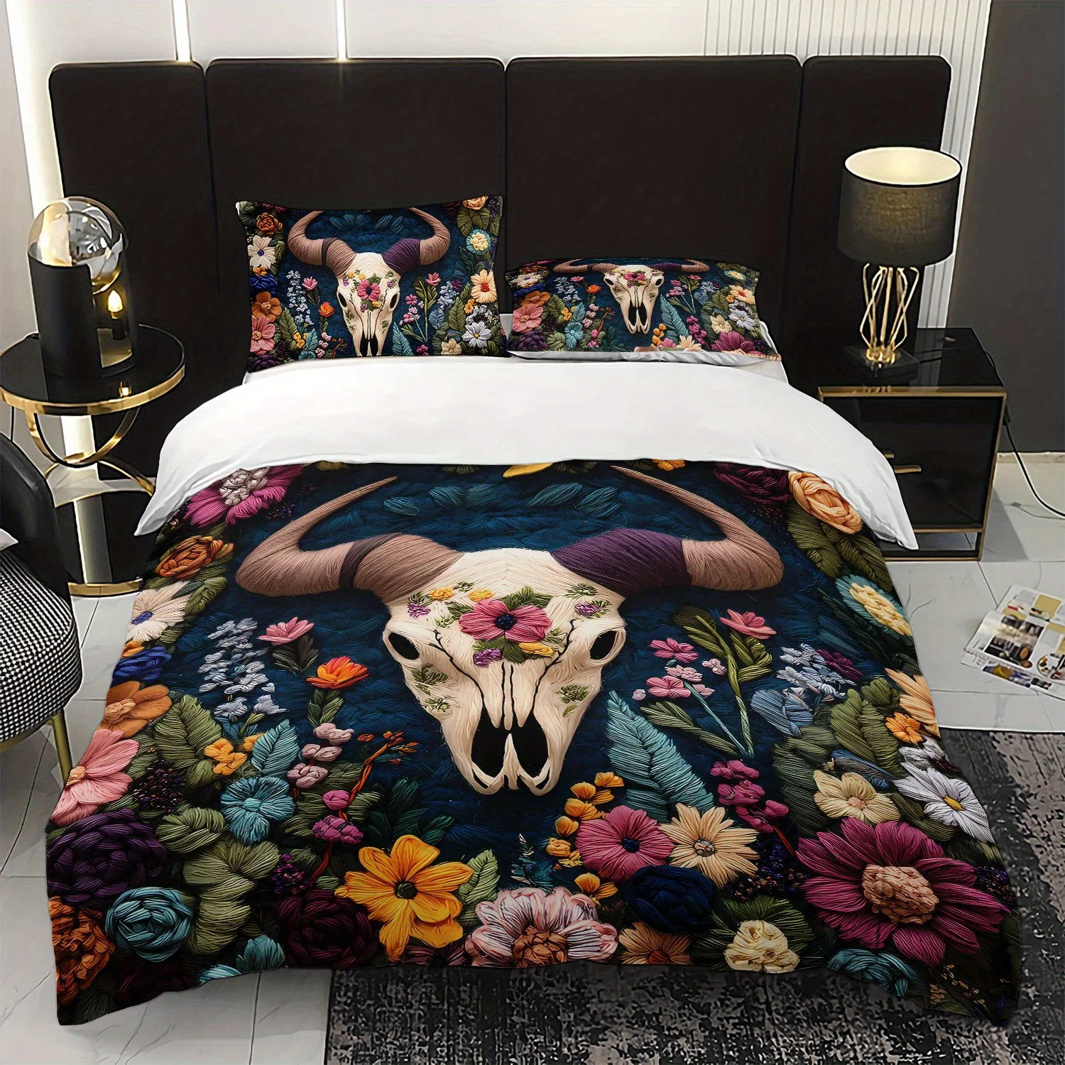 3-pieces-boheme-floral-vache-crane-literie-housse-de-couette-ensemble-floral-vache-crane-literie-couette-ensemble-boheme-theme-lit-couette-ensemble-imprime