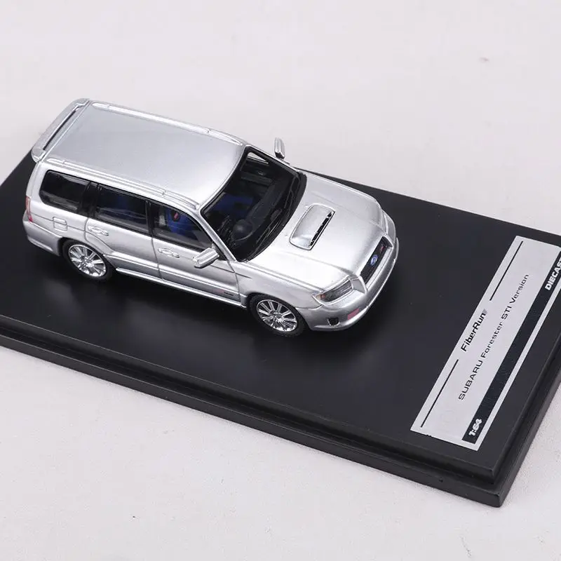 Model Mobil Subaru Forester STI Diecast Fiberrun Skala 1:64 dari Bahan Alloy