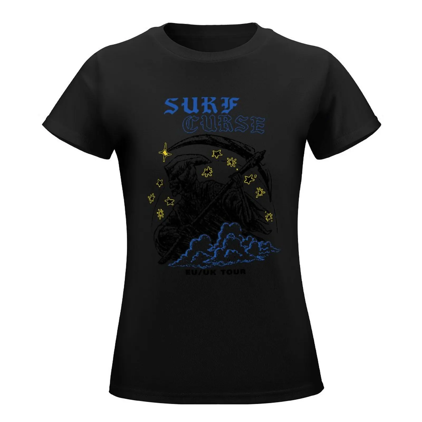 SC10 Surf Churse Curse EU/UK NORTH AMERICA T-Shirt hippie clothes quick-drying customs oversized Women clothes