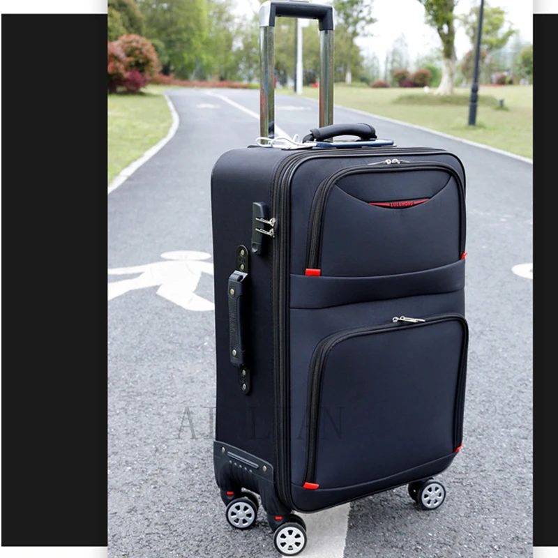 22/24/26/28 inch travel suitcase trolley luggage waterproof Oxford Rolling Luggage Spinner wheels 20\'\' Cabin carry on suitcase