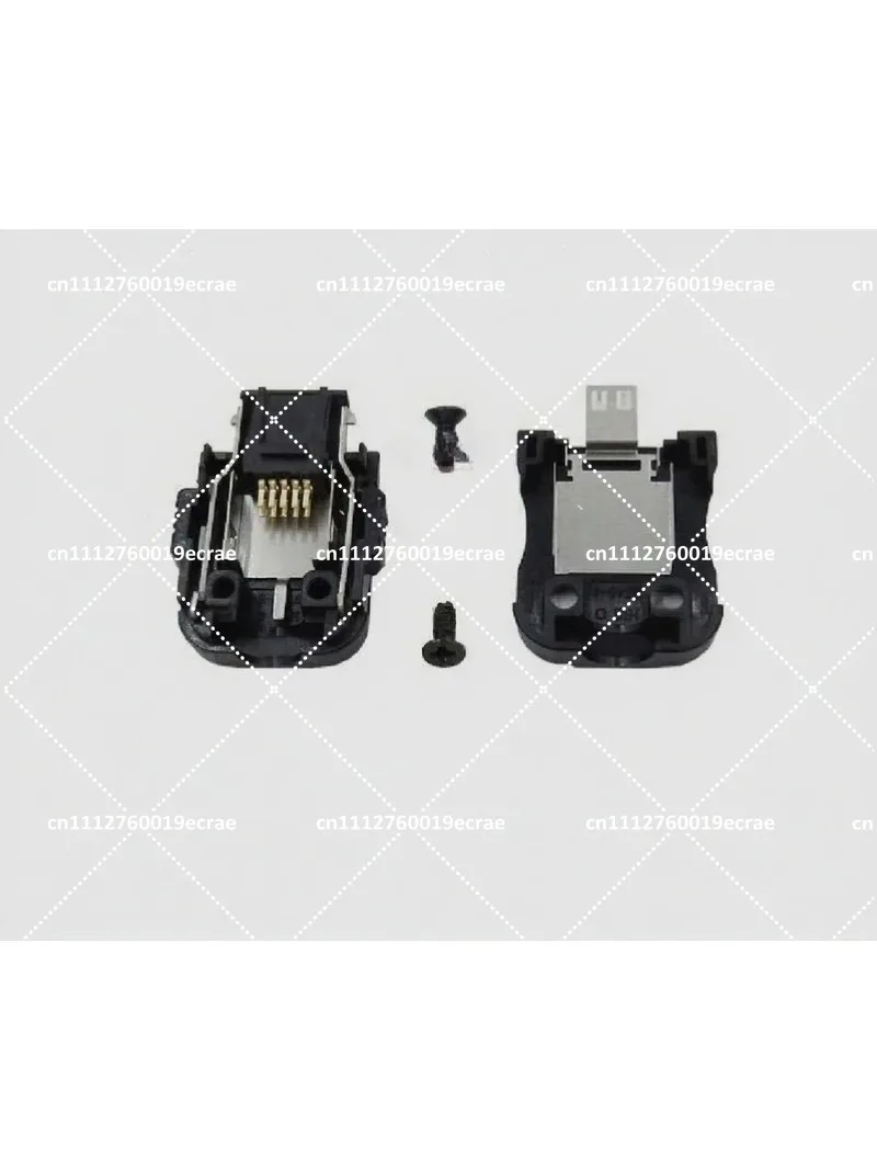 ST40X-10S-CV 10-Pin Gold-Plated Shielded Data Cable Plug Connector