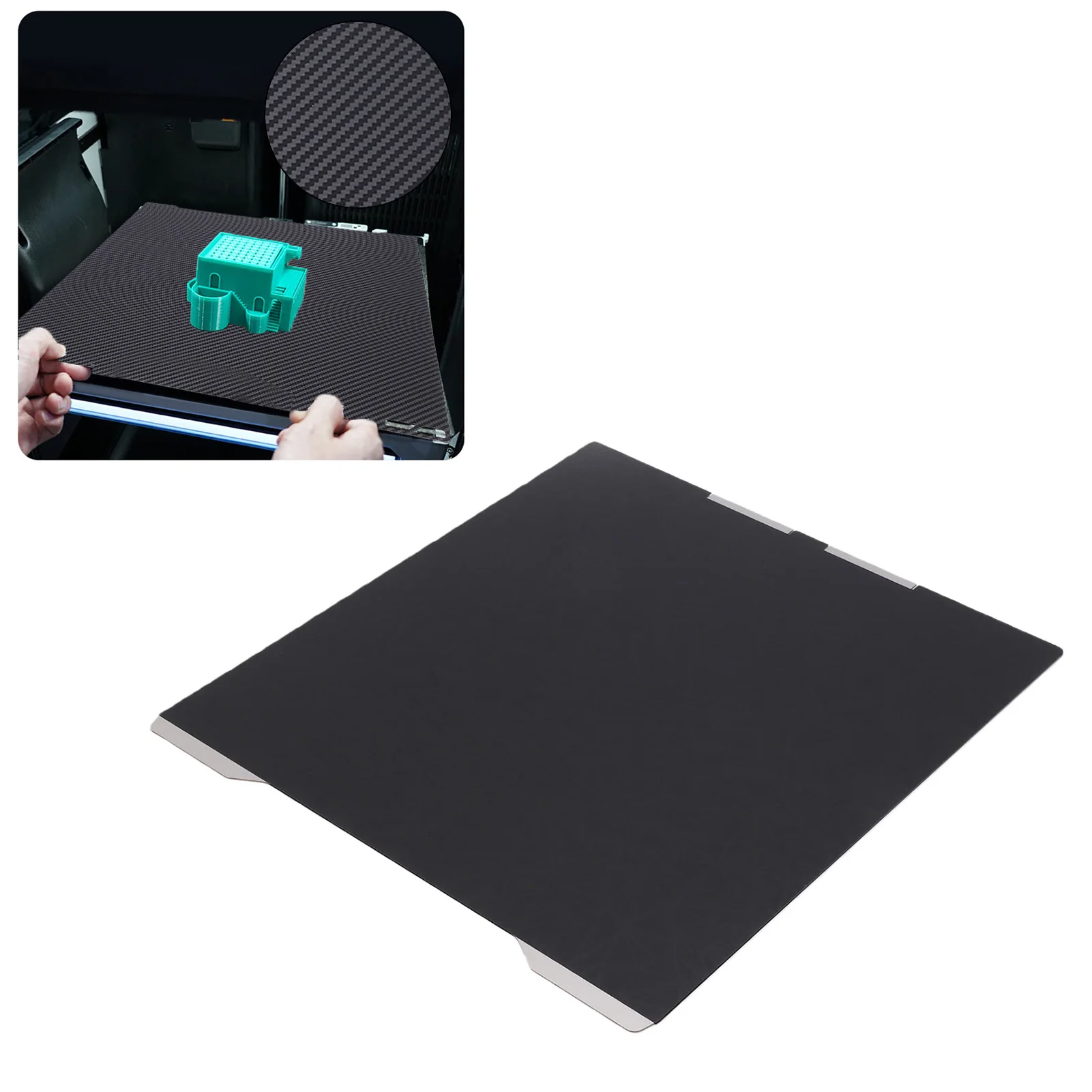 

PEO Build Plate PET PEO Build Plate Fit for CREALITY Pro 3D Printer 325x310mm Smooth Flexible Build Sheet Printing