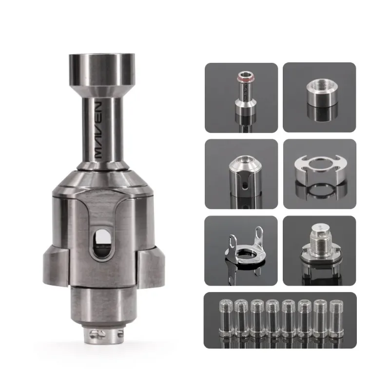 Vape Maven RBA Bridge BB Mod Billet Box Boro Mods Mission XV Boro Tank 1.0/1.2/1.5/1.8/2.0/2.5/3.0/3.5 replacement coil - main product image
