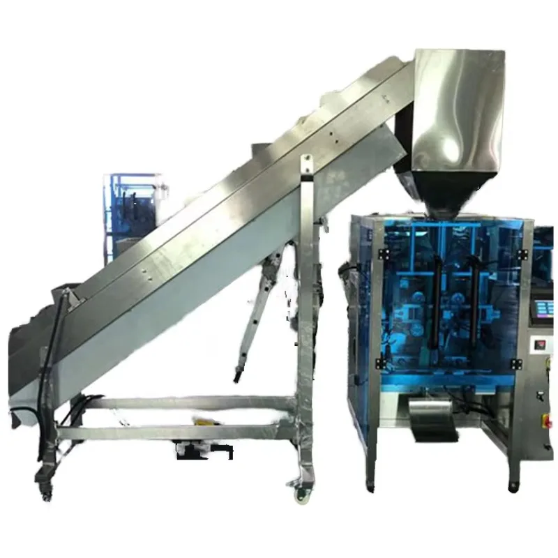 Automatic Vertical Packing Machine 1kg 2kg Granule Sachet VFFS for Sugar Salt Rice Cereal Plastic Case Labeling Custom