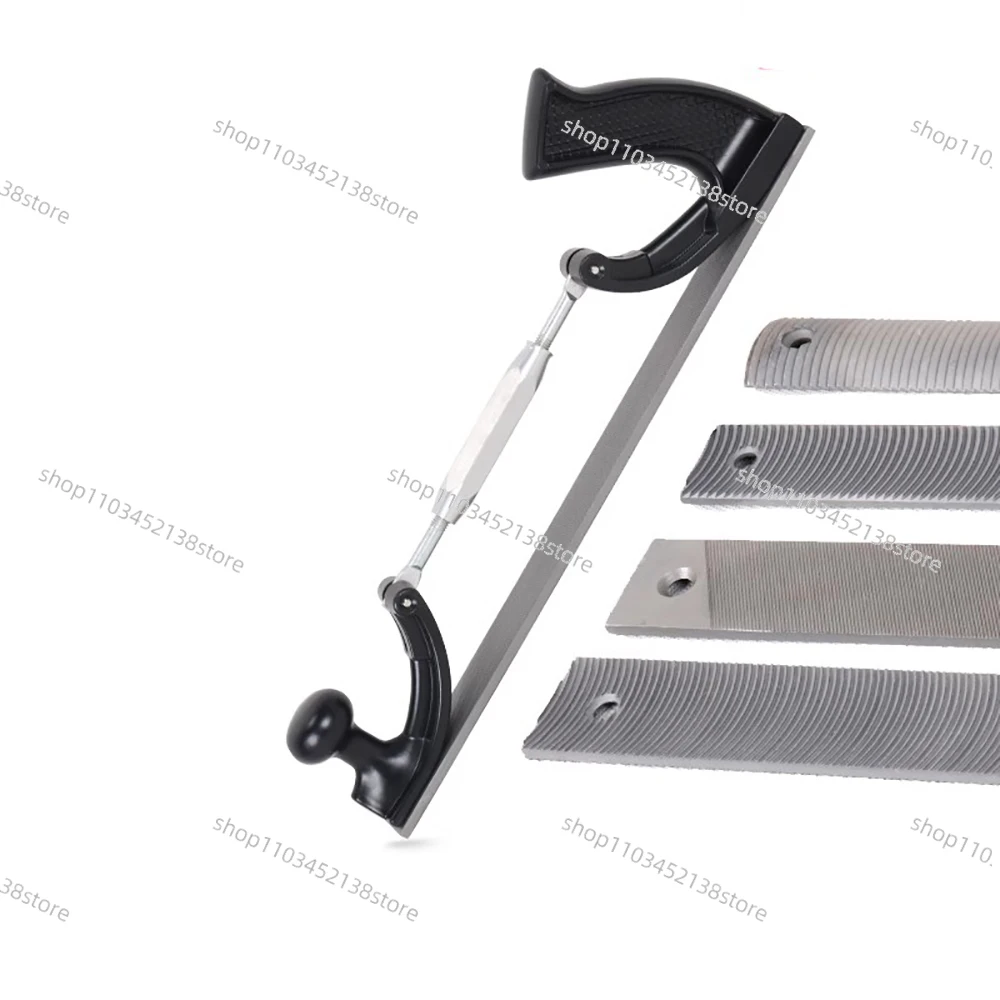 

Ручная рамка для напильника из листового металла автомобиля с лезвием 350 мм, фрезерный зуб, гибкий полировщик кузова, регулируемый держатель