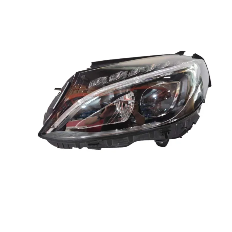 

Подходит для Mercedes-Benz W205, фары 2015-2018, C200, C260, полностью светодиодные фары, комплект фар для Benz W205, оригинальные фары.