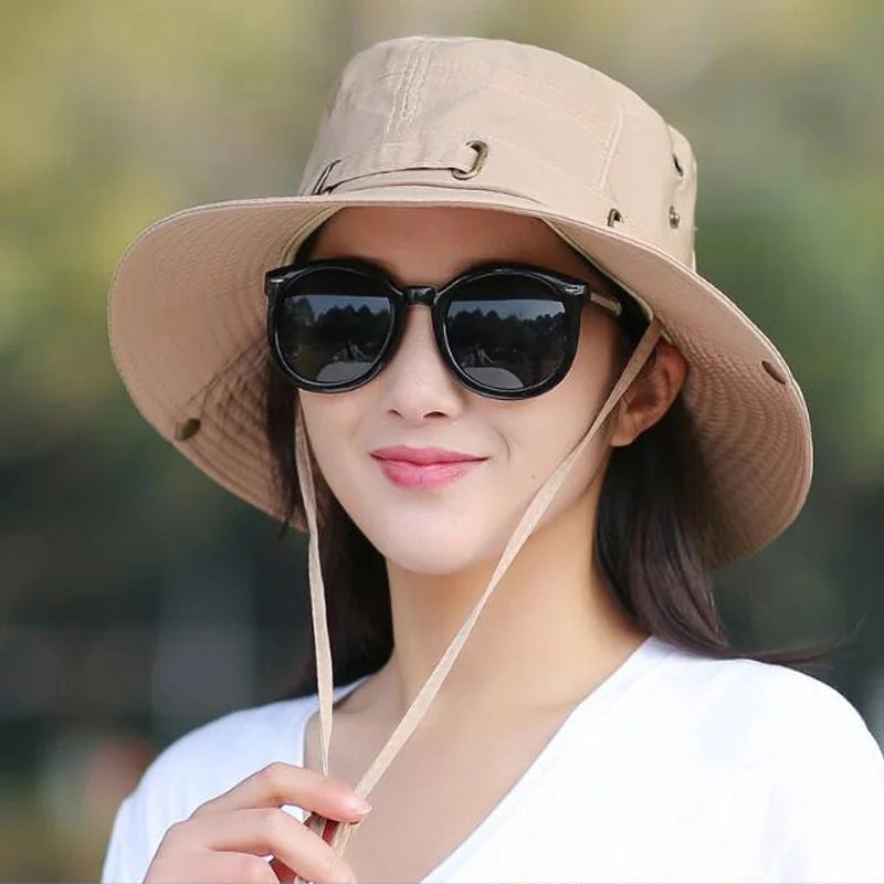 Large Brim Fisherman Hat Reversible Hawaii Korean Spring Summer Hat For Men Women Streetwear Panama Hat Bob Hiphop Buckets Cap