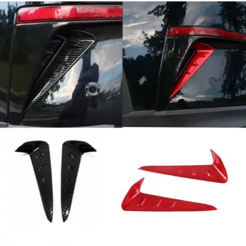 

For Changan UNIT UNI-T 2020 -2023 Exterior Car Accessories Rear Fog Lights Lamps Eyelid Eyebrow Decoration Cover Trim