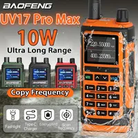 BAOFENG UV-17 professional maximum walkie talkie four band wireless copy frequency bidirectional wireless long-range wireless co