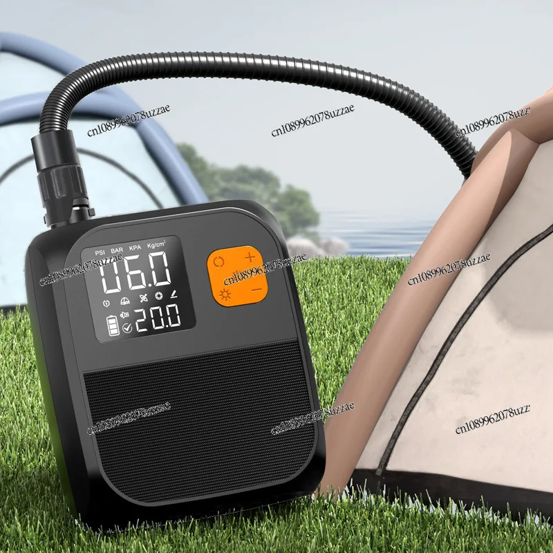 Car Tent Air Pump Air Mattress Kayak SUP Paste Board Wireless Outdoor Camping Portable Electric Injection