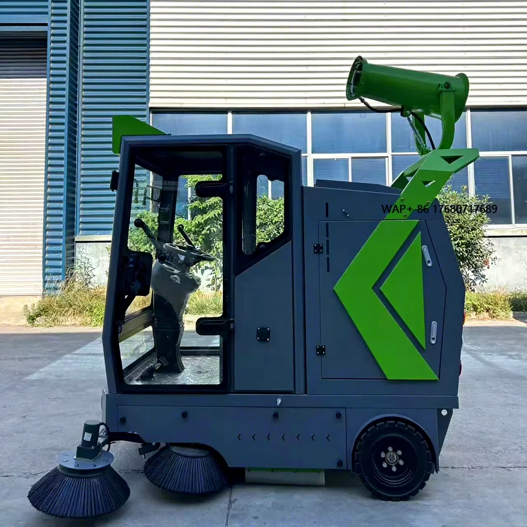 

D20 New Ride on Industrial High Pressure Floor Sweeper 2000mm Cleaning Width Battery Powered Commercial Sweeping Machine